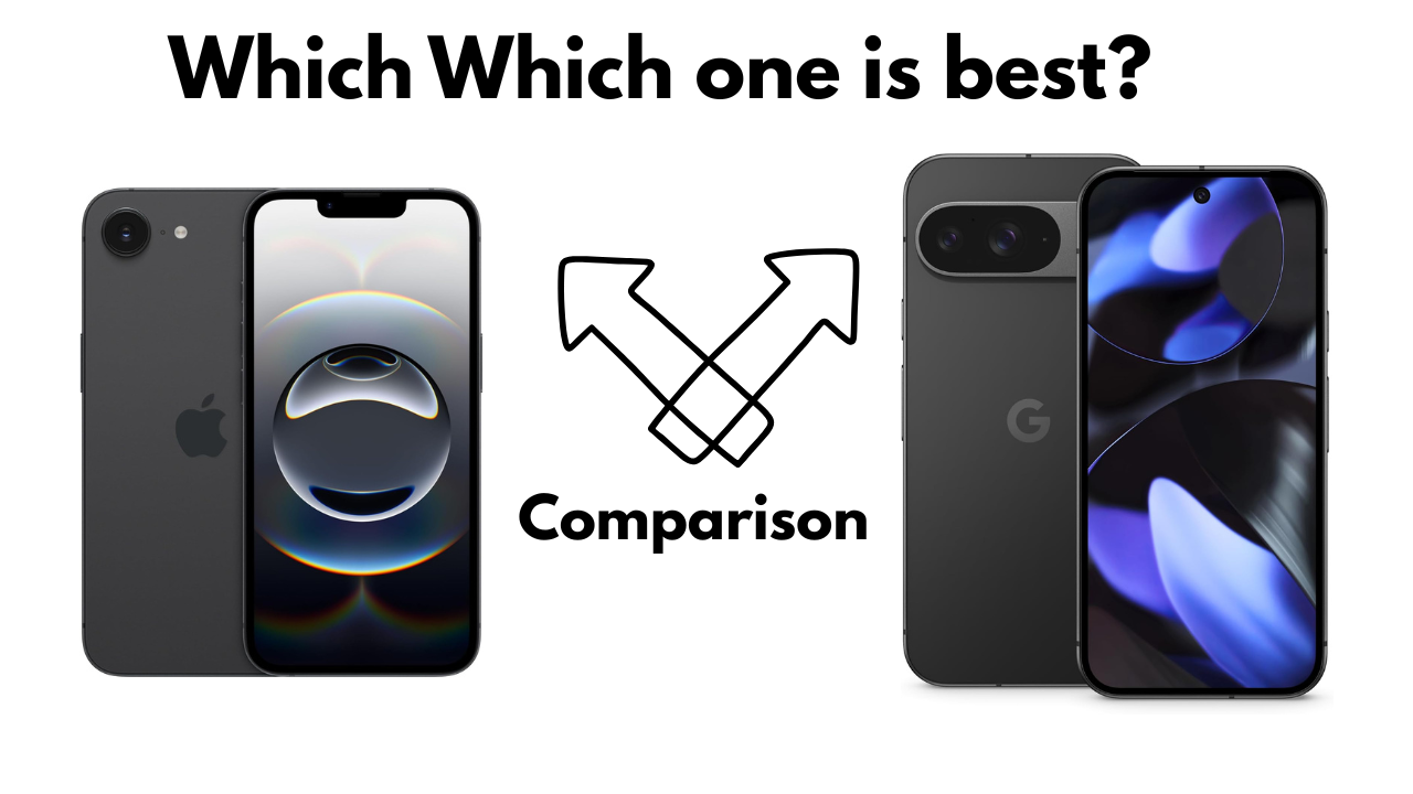 Google Pixel 9 vs iPhone 16e
